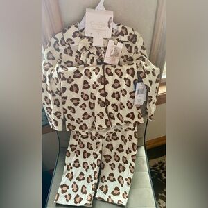 Leopard Print Pajama Set